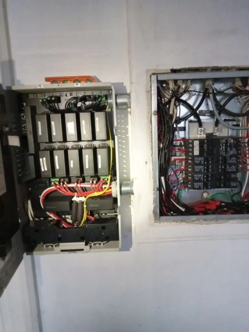 Electrical panel upgrade completed for Ring Doorbell Installation in Dade City